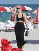 Bianca Elouise Booty on the Beach in Miami