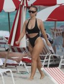 Bianca Elouise Booty on the Beach in Miami