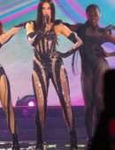 Dua Lipa Performing Live on Future Nostalgia Tour in Philadelphia