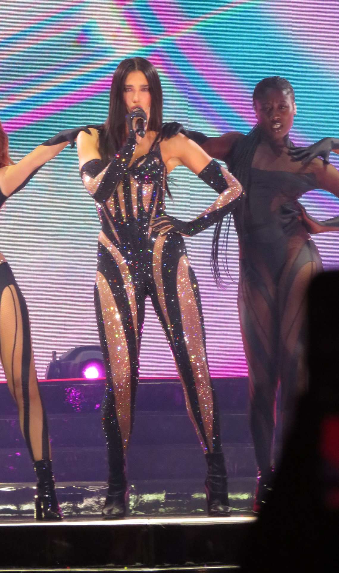 Dua Lipa Performing Live on Future Nostalgia Tour in Philadelphia
