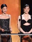 Hailee Steinfeld Cleavage at 28th Annual Screen Actors Guild Awards in Santa Monica
