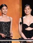 Hailee Steinfeld Cleavage at 28th Annual Screen Actors Guild Awards in Santa Monica