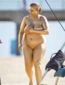 Heidi Klum at Germany’s Next Topmodel by Heidi Klum Filming Set in Huntington Beach