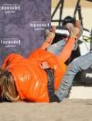 Heidi Klum at Germany’s Next Topmodel by Heidi Klum Filming Set in Huntington Beach