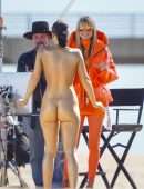 Heidi Klum at Germany’s Next Topmodel by Heidi Klum Filming Set in Huntington Beach