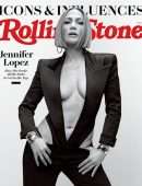 Jennifer Lopez Cleavage in Rolling Stone Magazine Photoshoot - March 2022