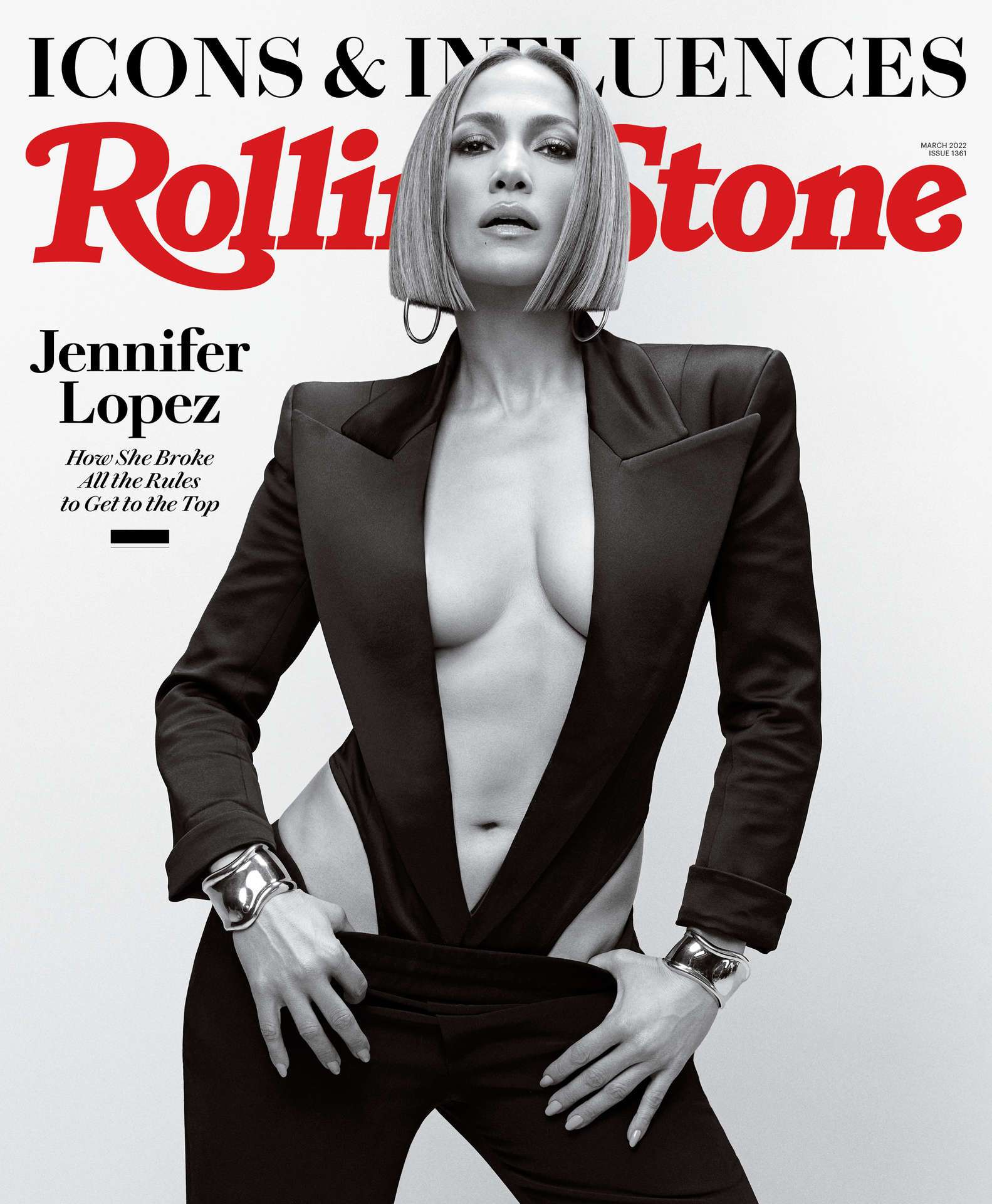 Jennifer Lopez in Rolling Stone Magazine - March 2022