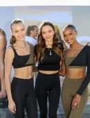 Josephine Skriver, Miranda Kerr and Jasmine Tookes Booty in Leggings at JOJA Launch in Santa Monica