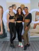 Josephine Skriver, Miranda Kerr and Jasmine Tookes Booty in Leggings at JOJA Launch in Santa Monica