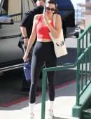 Kendall Jenner Booty in Leggings Outside a Pilates Class in West Hollywood