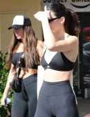 Kendall Jenner Booty in Leggings Outside a Pilates Class in West Hollywood