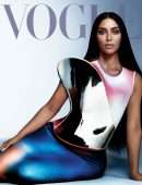 Kim Kardashian Booty for Vogue Magazine Photoshoot 2022