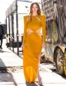 Larsen Thompson Pokies and Leggy at Bronx and Banco Show at New York Fashion Week