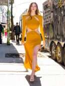 Larsen Thompson Pokies and Leggy at Bronx and Banco Show at New York Fashion Week