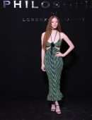 Larsen Thompson at Philosophy by Lorenzo Serafini Show at Milan Fashion Week
