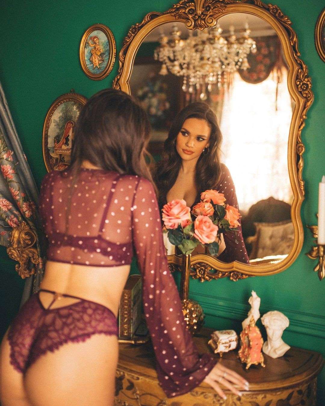 Madison Pettis Booty in Savage X Fenty Panties