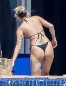 Miley Cyrus Booty in Bikini in Cabo San Lucas, Mexico