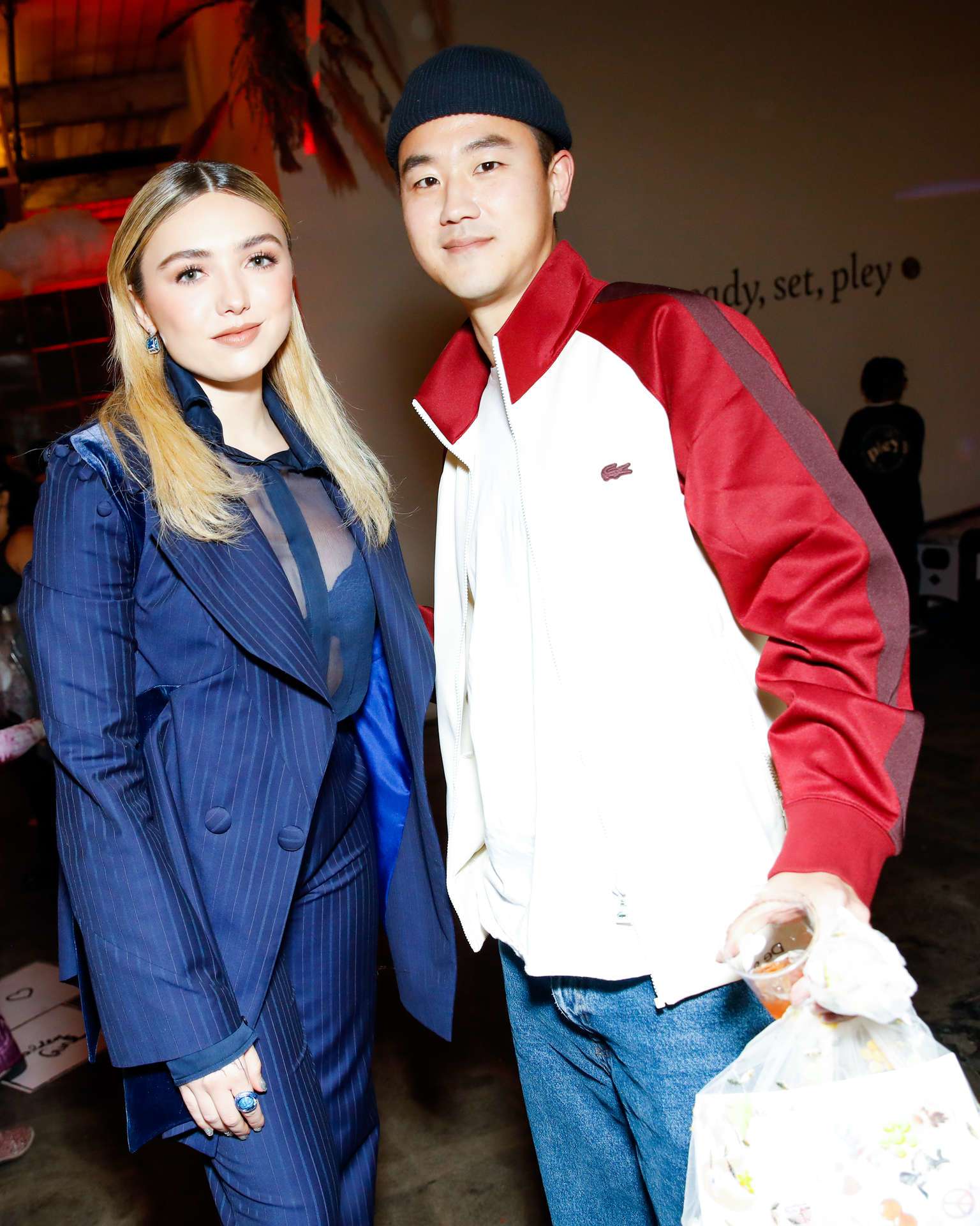 Peyton Roi List at Pley Beauty X Cobra Kai Night in Los Angeles