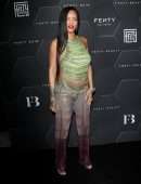 Rihanna Booty in See-Through Pants at Fenty Beauty and Fenty Skin “F Club” Party in Los Angeles