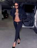 Rihanna in a Revealing Outfit Out in Los Angeles