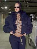 Rihanna in a Revealing Outfit Out in Los Angeles