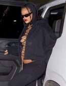 Rihanna in a Revealing Outfit Out in Los Angeles