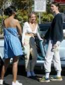 Sydney Sweeney Big Cleavage at a Gas Station in Los Angeles