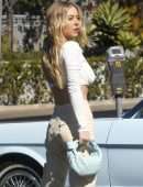 Sydney Sweeney Big Cleavage at a Gas Station in Los Angeles