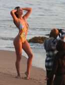 Zita Vass Cleavage and Leggy for a Bikini Photoshoot in Malibu