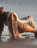 Zita Vass Cleavage and Leggy for a Bikini Photoshoot in Malibu