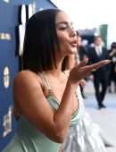 Vanessa Hudgens Leggy and Cleavage at 28th annual Screen Actors Guild Awards in Santa Monica