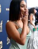 Vanessa Hudgens Leggy and Cleavage at 28th annual Screen Actors Guild Awards in Santa Monica