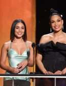 Vanessa Hudgens Leggy and Cleavage at 28th annual Screen Actors Guild Awards in Santa Monica
