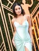Vanessa Hudgens Leggy and Cleavage at 28th annual Screen Actors Guild Awards in Santa Monica
