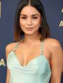 Vanessa Hudgens Leggy and Cleavage at 28th annual Screen Actors Guild Awards in Santa Monica