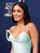 Vanessa Hudgens Leggy and Cleavage at 28th annual Screen Actors Guild Awards in Santa Monica