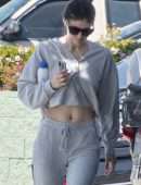 Alexandra Daddario After a Workout in Los Angeles