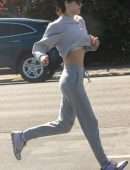 Alexandra Daddario After a Workout in Los Angeles
