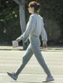 Alexandra Daddario After a Workout in Los Angeles