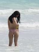 Caylee Cowan Booty in a Bikini on the Beach in Tulum