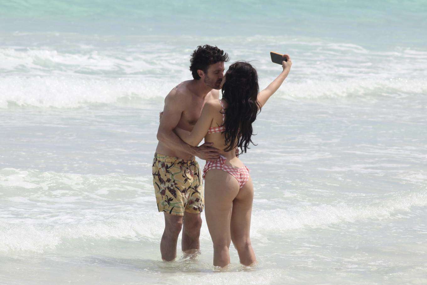 Caylee Cowan Booty in a Bikini on the Beach in Tulum