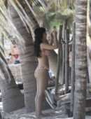 Caylee Cowan Booty in a Bikini on the Beach in Tulum