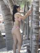 Caylee Cowan Booty in a Bikini on the Beach in Tulum