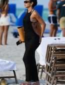Chantel Jeffries in Bikini on a Beach in Miami