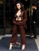 Charli XCX Cleavage, Leaving The Bowery Hotel in NYC