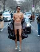 Cindy Bruna Pokies, at Elie Saab Fashion Show in Paris