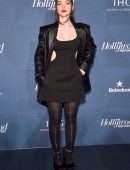 Dove Cameron in Black Pantyhose at The Hollywood Reporter’s Oscar Nominees Night in Beverly Hills