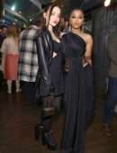 Dove Cameron in Black Pantyhose at The Hollywood Reporter’s Oscar Nominees Night in Beverly Hills