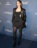Dove Cameron in Black Pantyhose at The Hollywood Reporter’s Oscar Nominees Night in Beverly Hills
