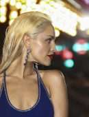 Eiza Gonzalez Cleavage at the Premiere of 'Ambulance' in London